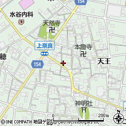 愛知県江南市上奈良町天王139周辺の地図
