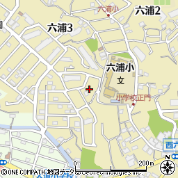 六浦第三公園周辺の地図