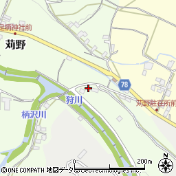 神奈川県南足柄市苅野64周辺の地図
