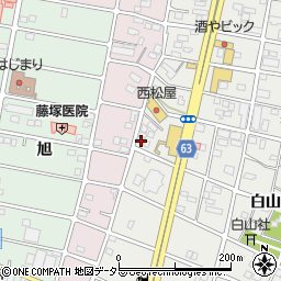 愛知県江南市赤童子町栄64周辺の地図