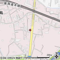 神奈川県茅ヶ崎市中島1163周辺の地図
