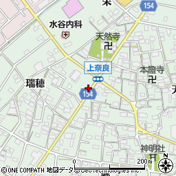 愛知県江南市上奈良町瑞穂83周辺の地図