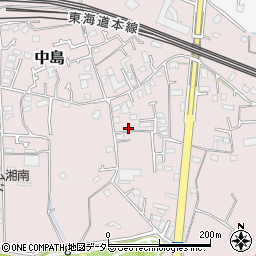 神奈川県茅ヶ崎市中島1142周辺の地図