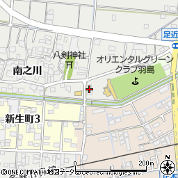 コーシン岐阜営業所周辺の地図