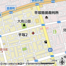塩田ビル周辺の地図