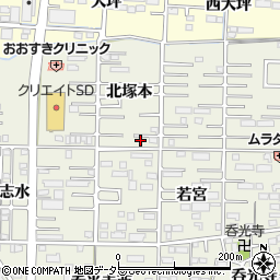 愛知県一宮市今伊勢町馬寄北塚本32-4周辺の地図