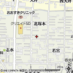 愛知県一宮市今伊勢町馬寄北塚本31-6周辺の地図