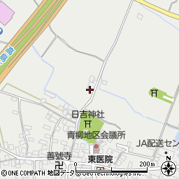 滋賀県高島市安曇川町青柳1264周辺の地図