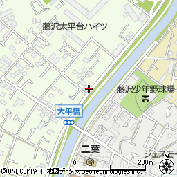 神奈川県藤沢市辻堂太平台2丁目6周辺の地図