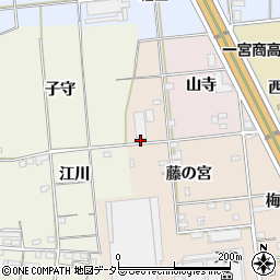 愛知県一宮市佐千原藤の宮16周辺の地図