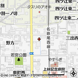 ファミリーマート一宮奥町野方店周辺の地図