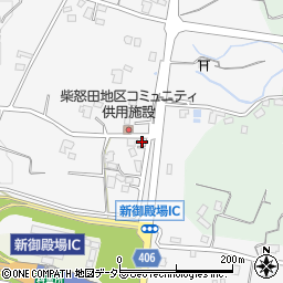 静岡県御殿場市柴怒田116周辺の地図