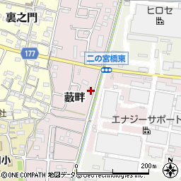 愛知県犬山市藪畔76-9周辺の地図