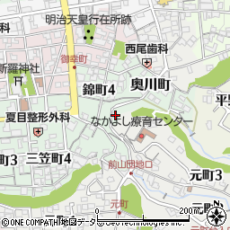 岐阜県多治見市奥川町26周辺の地図