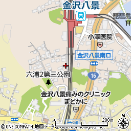 神奈川県横浜市金沢区瀬戸12-5周辺の地図