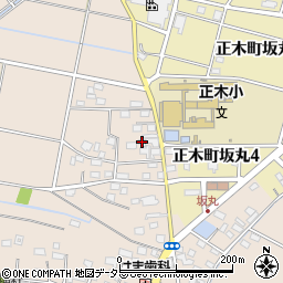 岐阜県羽島市正木町不破一色74周辺の地図