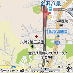 神奈川県横浜市金沢区瀬戸12周辺の地図