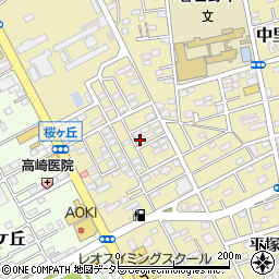 神奈川県平塚市中里42-4周辺の地図