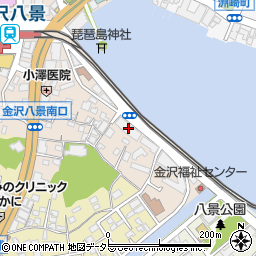 金沢八景マンション周辺の地図