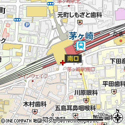 りそな銀行茅ヶ崎駅南口 ＡＴＭ周辺の地図