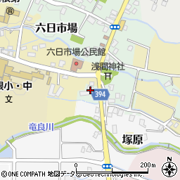 静岡県御殿場市六日市場1周辺の地図