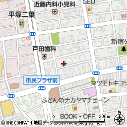 満川眼科医院周辺の地図