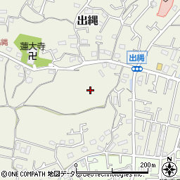神奈川県平塚市出縄周辺の地図