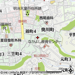 岐阜県多治見市奥川町28周辺の地図