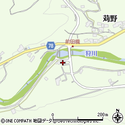 神奈川県南足柄市苅野1428周辺の地図