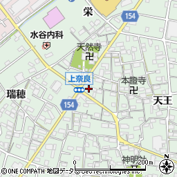 愛知県江南市上奈良町天王125周辺の地図