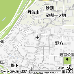 愛知県一宮市奥町堤下一192周辺の地図