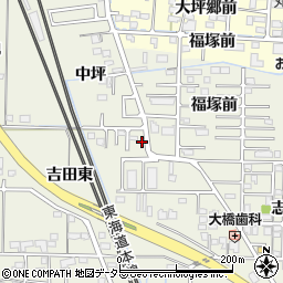 愛知県一宮市今伊勢町馬寄中坪21周辺の地図