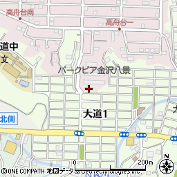 伊賀山テラス周辺の地図