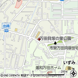 神奈川県平塚市出縄180周辺の地図