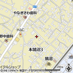 グレイス・パル鵠沼２周辺の地図