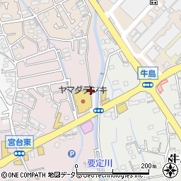 神奈川県足柄上郡開成町宮台433-2周辺の地図
