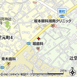 神奈川ダイハツ販売藤沢店周辺の地図