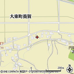 島根県雲南市大東町養賀283周辺の地図