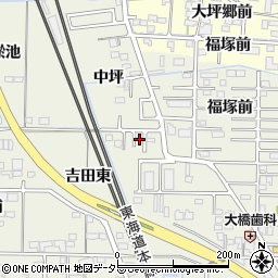 愛知県一宮市今伊勢町馬寄中坪23-2周辺の地図