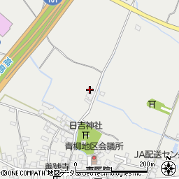滋賀県高島市安曇川町青柳1381周辺の地図