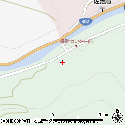 鳥取県鳥取市佐治町加瀬木2237周辺の地図