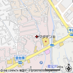 神奈川県足柄上郡開成町宮台320周辺の地図