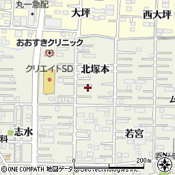 愛知県一宮市今伊勢町馬寄北塚本29周辺の地図