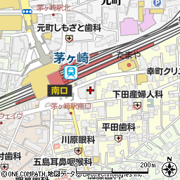 コンフォール茅ヶ崎周辺の地図