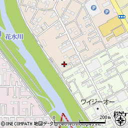神奈川県平塚市上平塚11-4周辺の地図