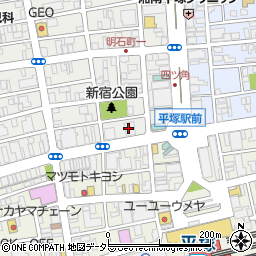 スルガ銀行平塚支店周辺の地図