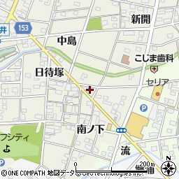 愛知県一宮市浅井町東浅井南ノ下10周辺の地図