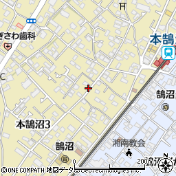ペ・ペ湘南周辺の地図