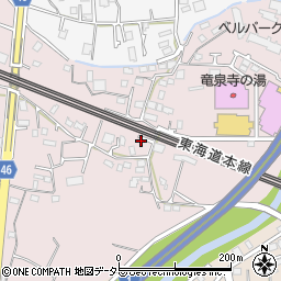 神奈川県茅ヶ崎市中島1306-17周辺の地図