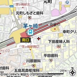 まぐろ居酒屋 さかなや道場 茅ヶ崎南口店周辺の地図